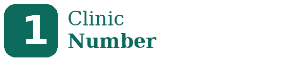 1 Clinic Number